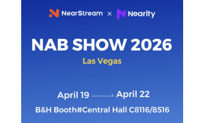 Nearity продемонстрировала передовые решения для стриминга и конференций на выставке NAB 2026
