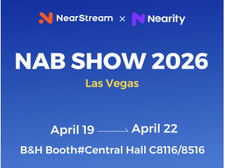 Nearity продемонстрировала передовые решения для стриминга и конференций на выставке NAB 2026